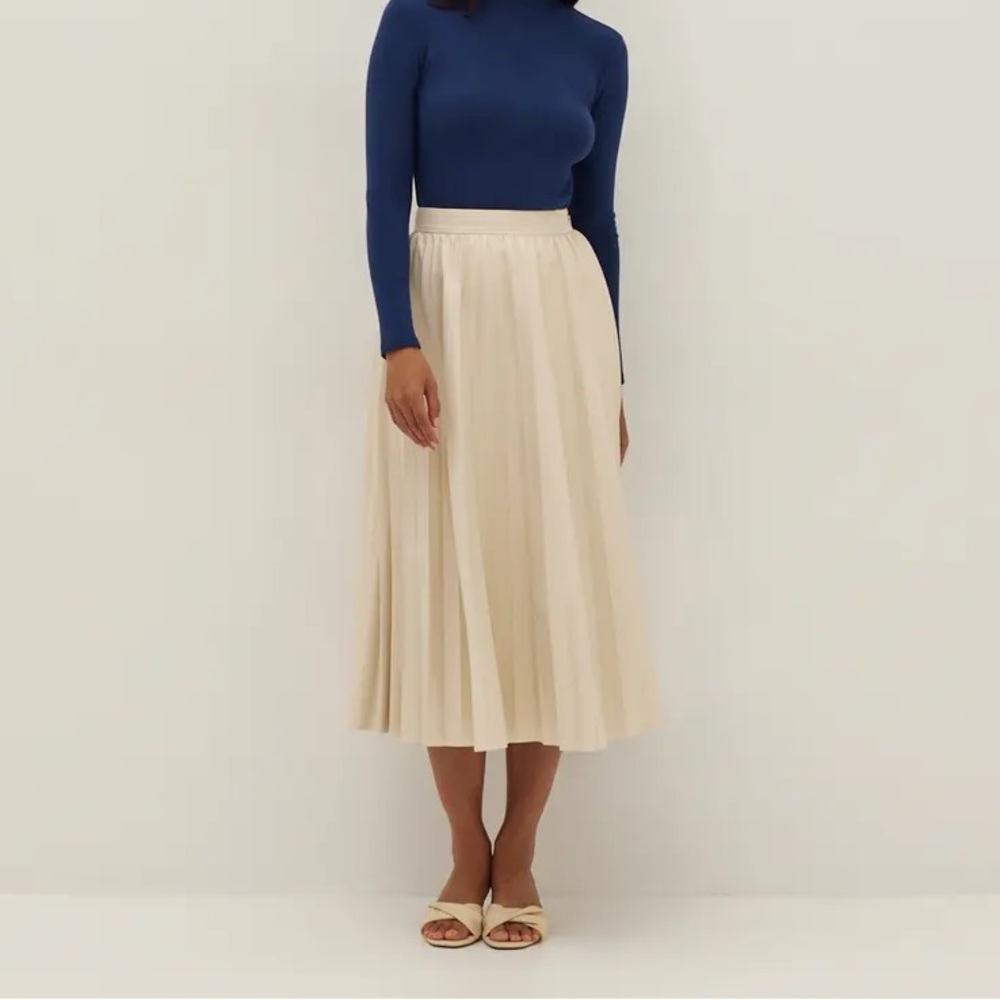 Love Bonito Vegan Leather Skirt